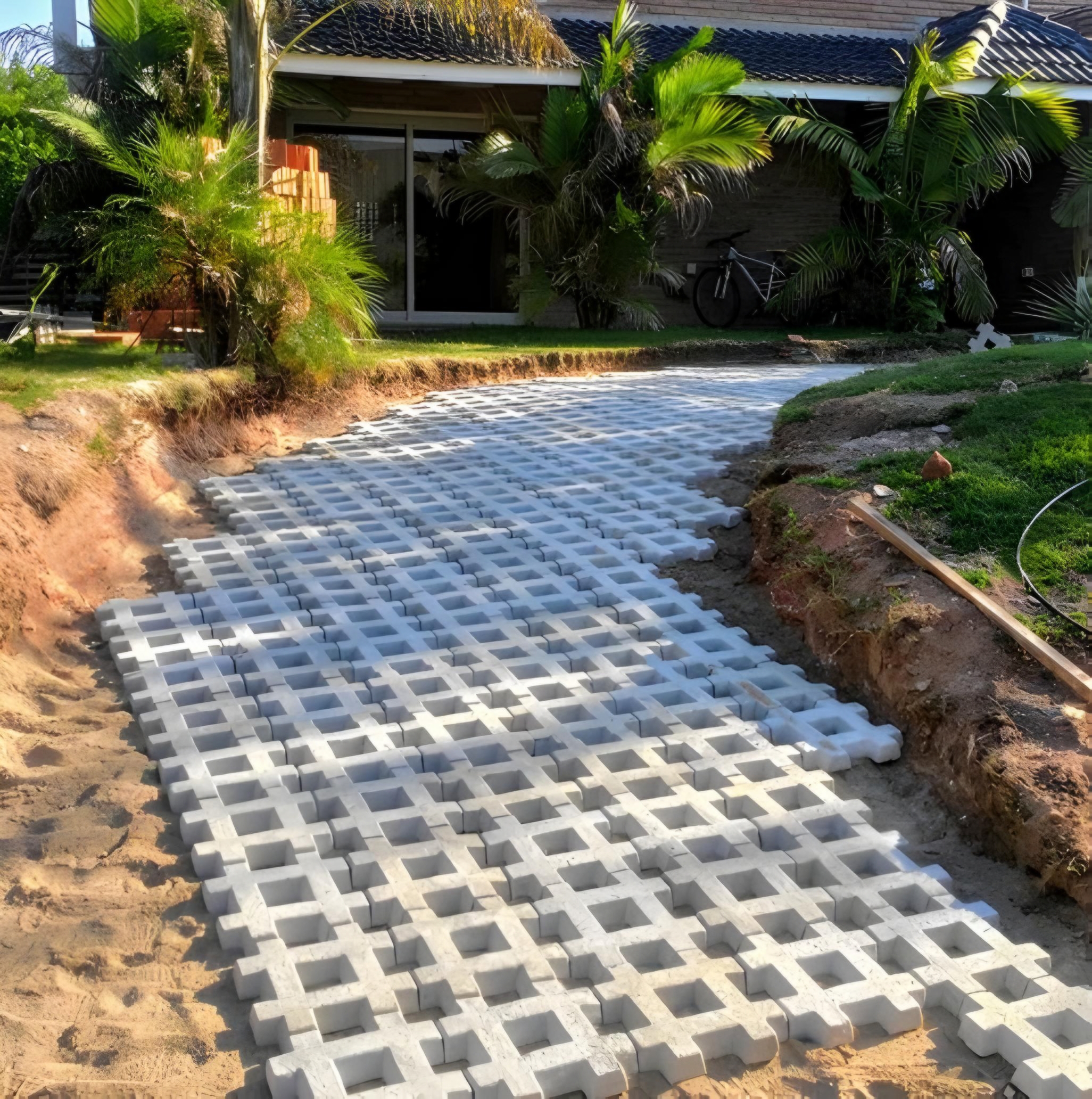 BLOQUE PARA CÉSPED 33X33X6