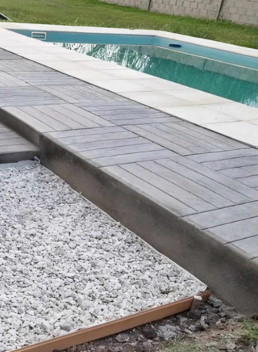 Baldoson Cemento Simil Deck 50x50x3cm