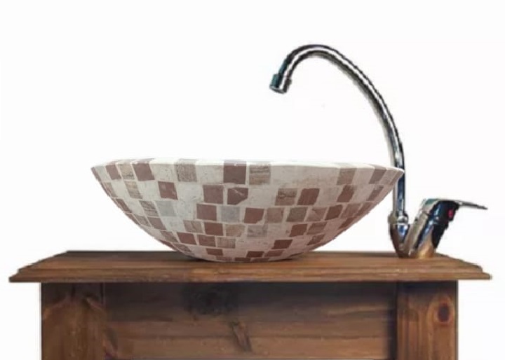 BACHA OVAL MULTICOLOR PARA LAVAMANOS