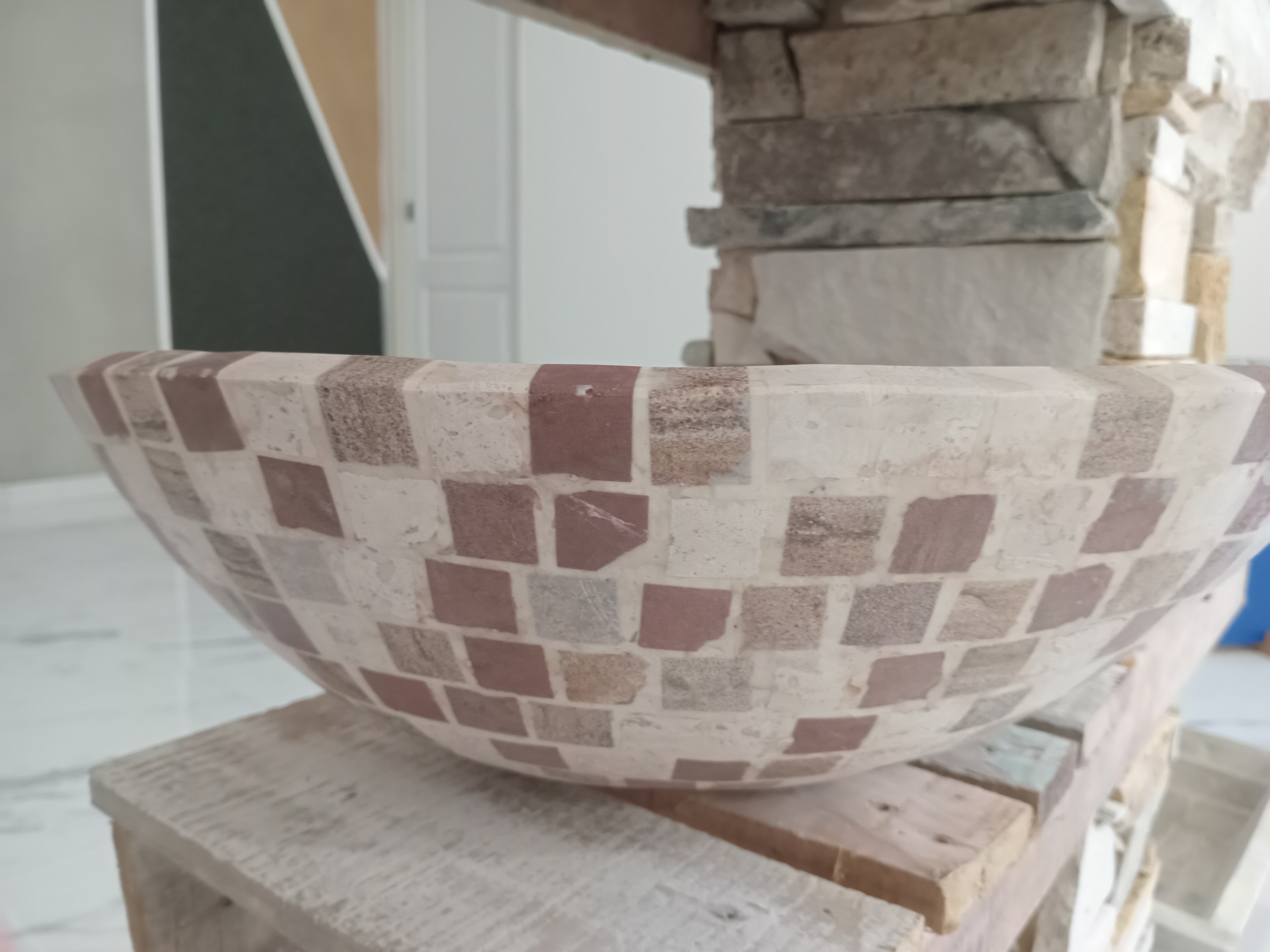 BACHA OVAL MULTICOLOR PARA LAVAMANOS