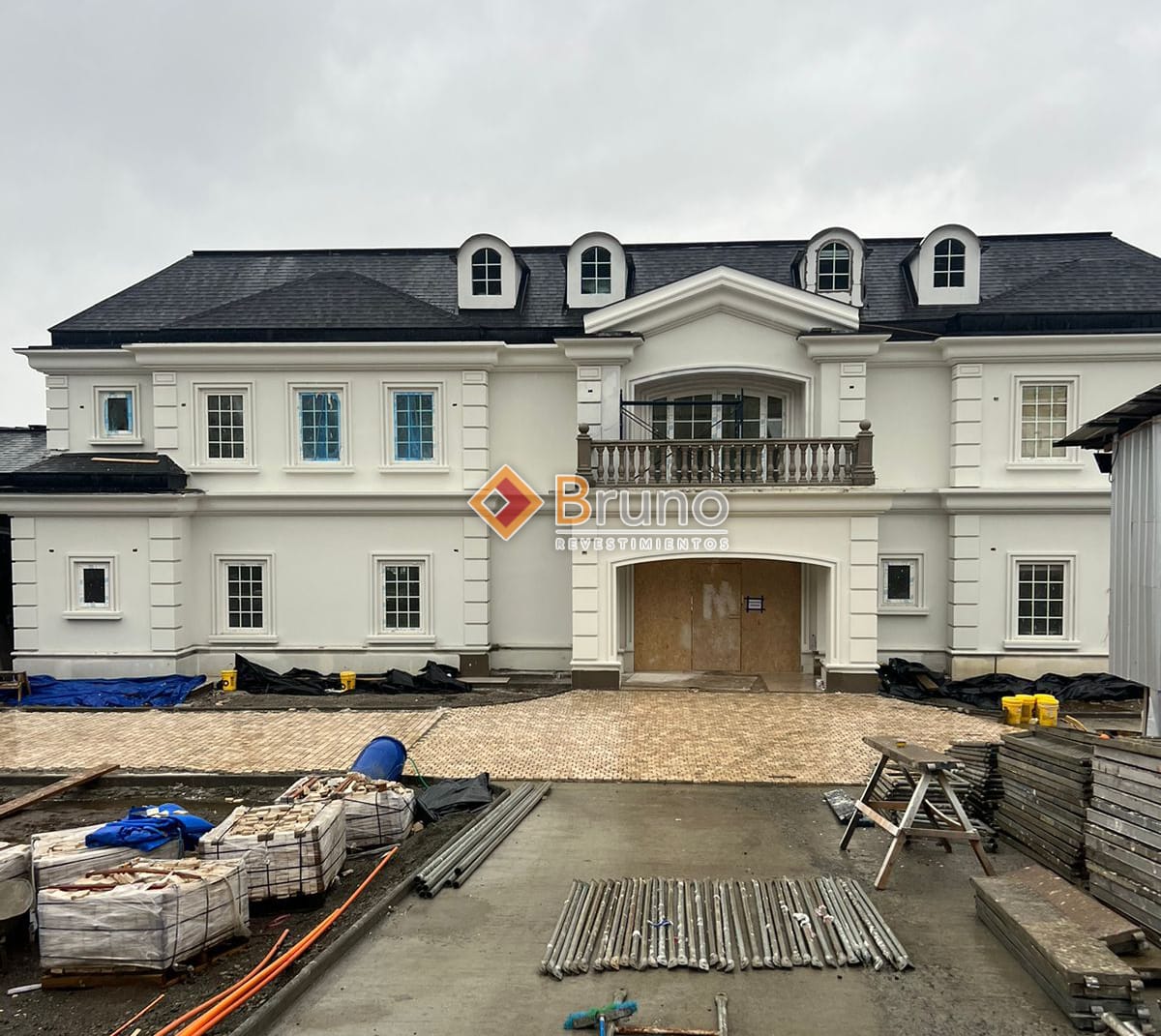 E-1603 BALAUSTRE 73+BASE+PASAMANO POR METRO LINEAL 