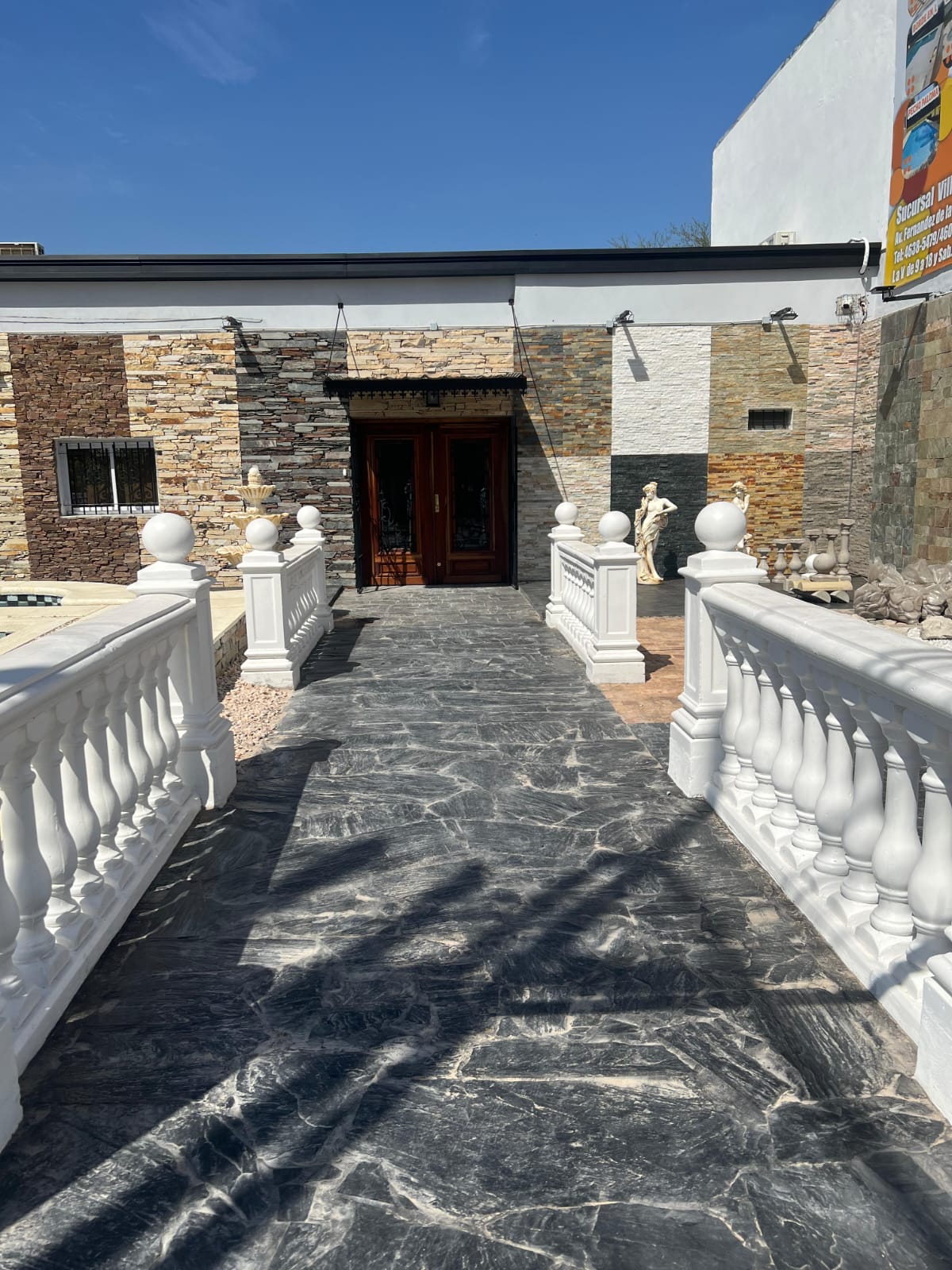 E-1603 BALAUSTRE 73+BASE+PASAMANO POR METRO LINEAL 