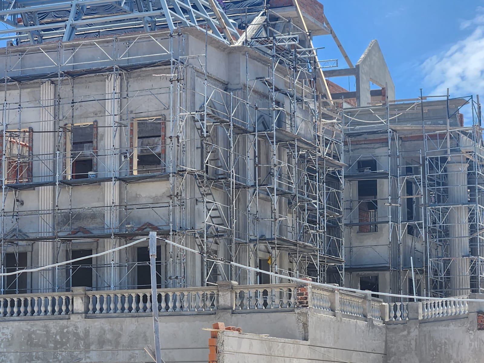 E-1601 BALAUSTRE 60+BASE+PASAMANOS POR METRO LINEAL